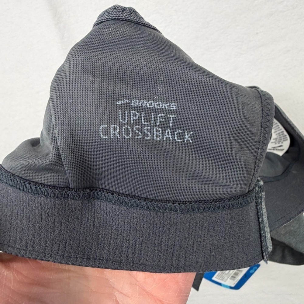 Brooks Sports Bra M UpHold Crossback High Impact Support Running Gym L300634610 - Picture 7 of 11